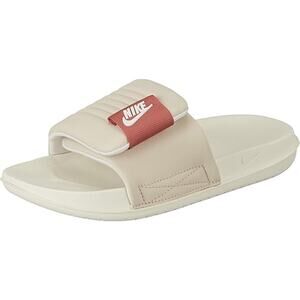 NEW Nike Offcourt Adjust Slides Women’s Size 7 Sanddrift Red DV1033-100